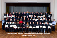 Waltham Forest Commanders Commendation Nov 17